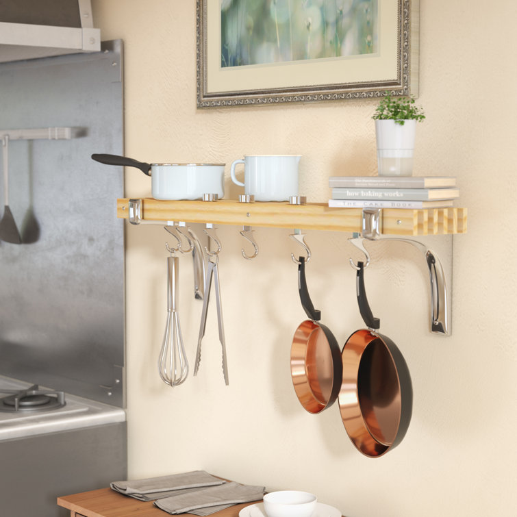 Pot and store pan holder wall
